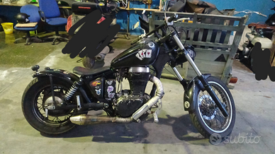Suzuki Savage custom Bobber