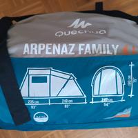 Tenda Quechua Arpenaz Family 4.1 – Quasi nuova x4 