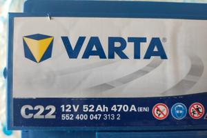 Batteria auto Varta C22 52AH 470A