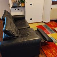 Divano in pelle 3 posti