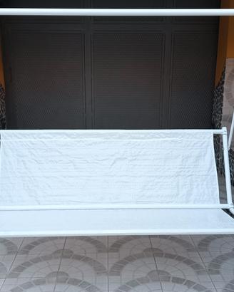Dondolo 3 posti bianco 