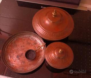oggetti decorativi in rame