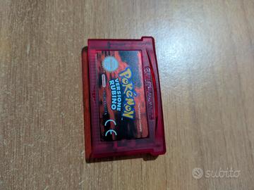 Gioco Pokémon Rubino per Gameboy Advance Sp