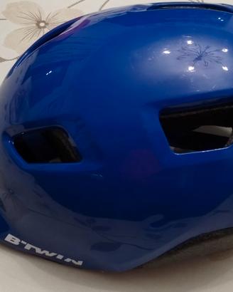 Casco Bicicletta per Bambini B-Twin BLU