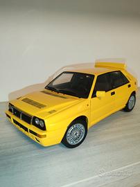 lancia delta kyosho 1:18 gergous collection gialla