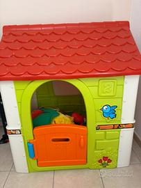 Casetta per bambini interno esterno Feber