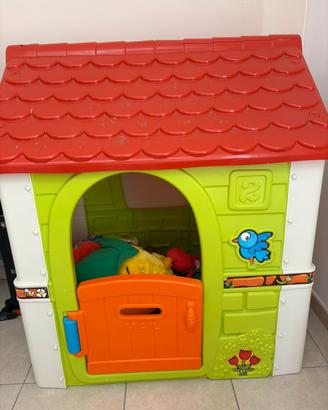 Casetta per bambini interno esterno Feber