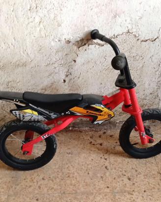 Bici senza pedali Kawasaki  FTR per bambini
