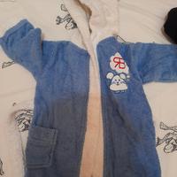 accappatoio bimbo 18 24 mesi