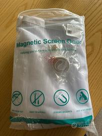 Zanzariera Magnetica  bianca 180x230cm,