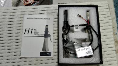 Kit led lampade H1 per auto Esselle S7. 6000K