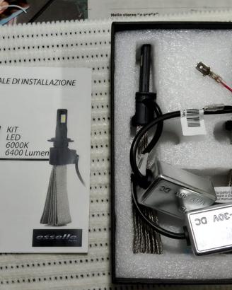 Kit led lampade H1 per auto Esselle S7. 6000K