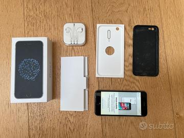 Apple iPhone 6 silver kit completo