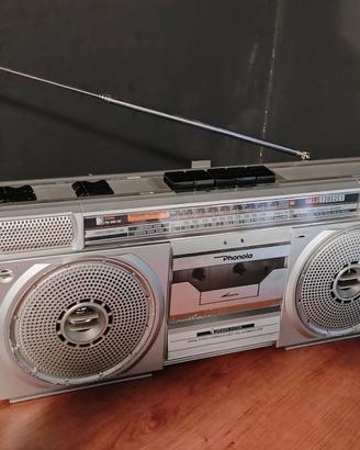 Registratore radio a cassetta Phonola anni '90