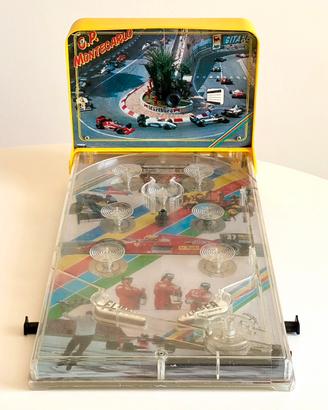 Flipper anni 80 GP Montecarlo Formula 1 Ferrari