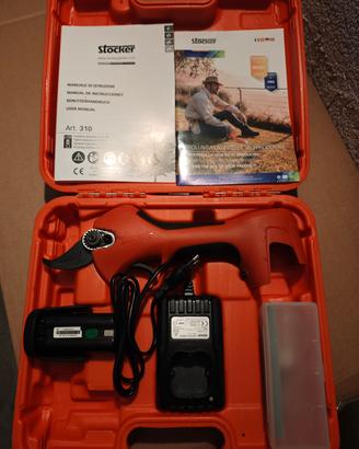 forbice potatura elettrica stocker vulcano 