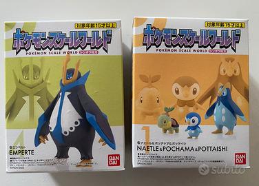Pokemon Scale World Empoleon Turtwig Piplup ecc