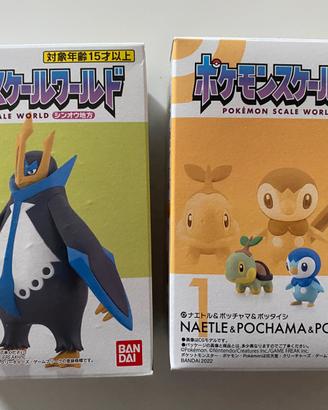 Pokemon Scale World Empoleon Turtwig Piplup ecc