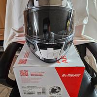 Casco Ls2 FF397 VECTOR Evo  Bianco Titanio Opaco
