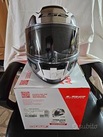 Casco Ls2 FF397 VECTOR Evo  Bianco Titanio Opaco
