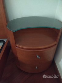 Como e comodini in legno