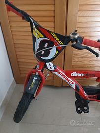 bici bicicletta bambino dino bikers