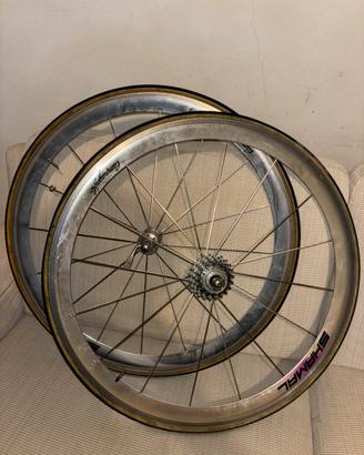 Coppia ruota Vintage Campagnolo Shamal tubolari