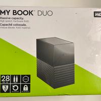 Wd my book duo 28Tb ancora Imballato nuovo!
