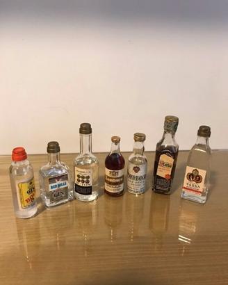 liquori mignon vari