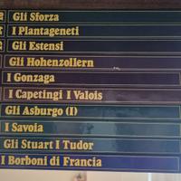 10 libri della collana "Le Grandi famiglie d'Europ