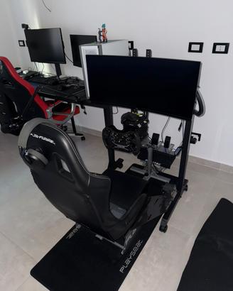 Simulatore di guida  Playseat + supporto monitor