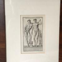 Incisione all'acquaforte di Bartolomeo Pinelli