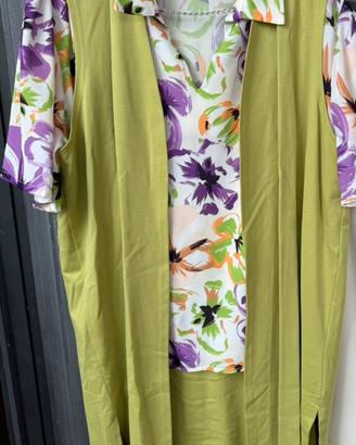 Completo due pezzi spolvetino piu camicia