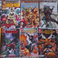 fumetti marvel di spider-man,iron man,avengers