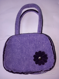 Borsetta viola bimba