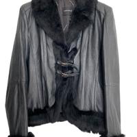 Blazer corto pelle donna KOR@KOR