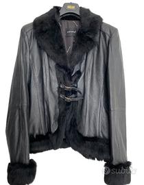 Blazer corto pelle donna KOR@KOR