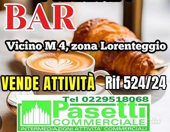 In zona Lorenteggio, vicino M4, BAR TAVOLA FREDDA