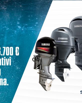 Yamaha Incentivi su tutta la gamma fuoribordo