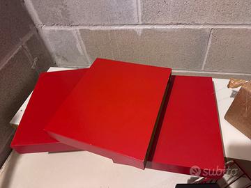 3 mensole ikea lack rosse