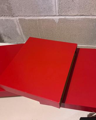 3 mensole ikea lack rosse