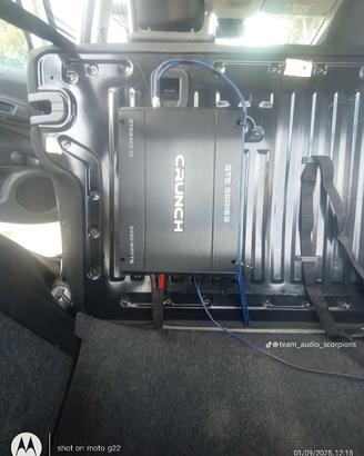 Crunch GTS digitale monoblocco GTS2400.1D 2400W