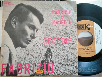 Fabrizio De Andrè 45 giri - Geordie/Amore che vien
