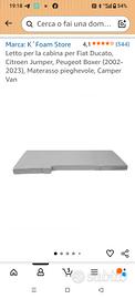 materasso per Ducato,Jumper,Boxer
