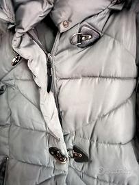 giubbotto donna grigio chiaro 