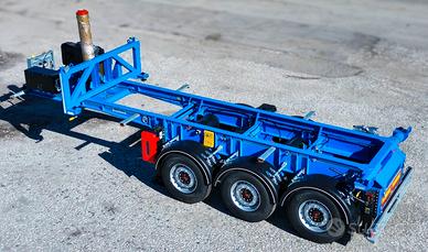 Semirimorchio Porta Container Ribaltabile 20 Piedi