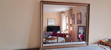 Specchio cornice classica bronzo anticato