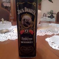 confezione in metallo di jack daniels