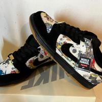 Nike X Supreme Rammellzee SB Dunk Low EU 41