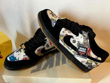 Nike X Supreme Rammellzee SB Dunk Low EU 41